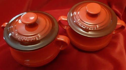 Pair creuset stoneware - of,