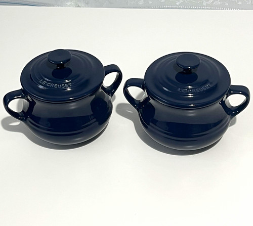 Creuset blue ceramic - le, soup