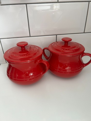 Pair creuset stoneware - of,