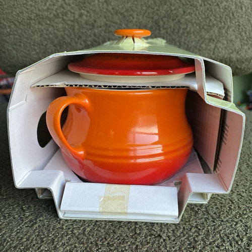 Creuset poterie orange - le,