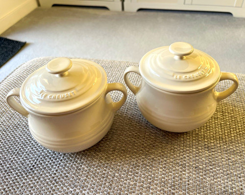 Creuset cream ceramic round - creuset,