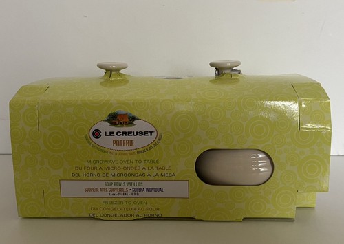 Creuset soup bowls with - creuset,