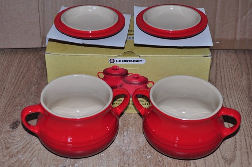 Creuset soup bowl with lid - bowl,