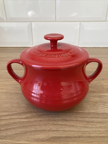 Creuset red stoneware soup - red,