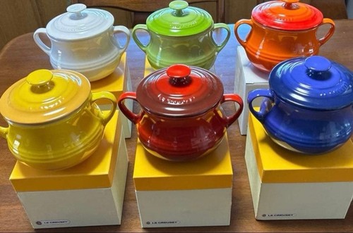 Creuset lidded soup bowl - soup,